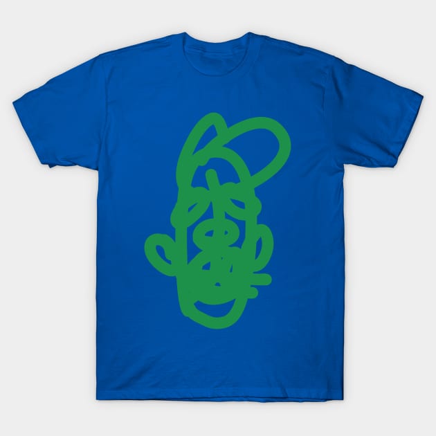 RELL GREEN T-Shirt by 24HrBodega